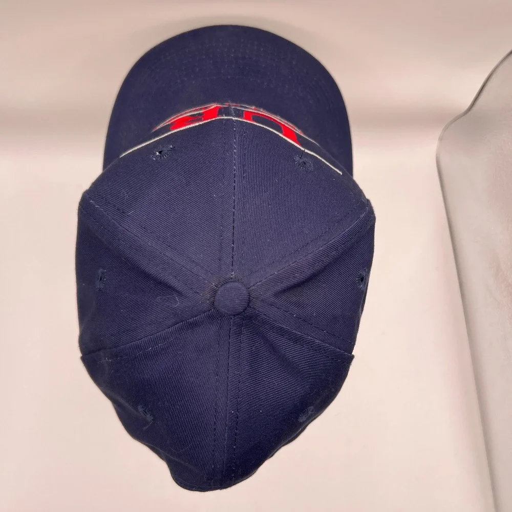 Vintage University of Richmond Hat The Game Russell Athletic Navy Blue Snapback